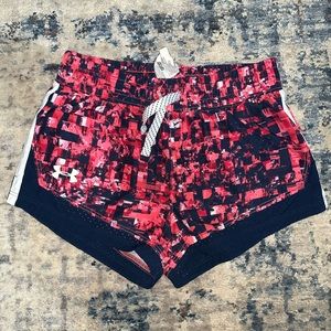 Girls under armour shorts